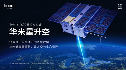 華米科技首顆衛星成功入軌，開啟衛星通信緊急救援服務新篇章
